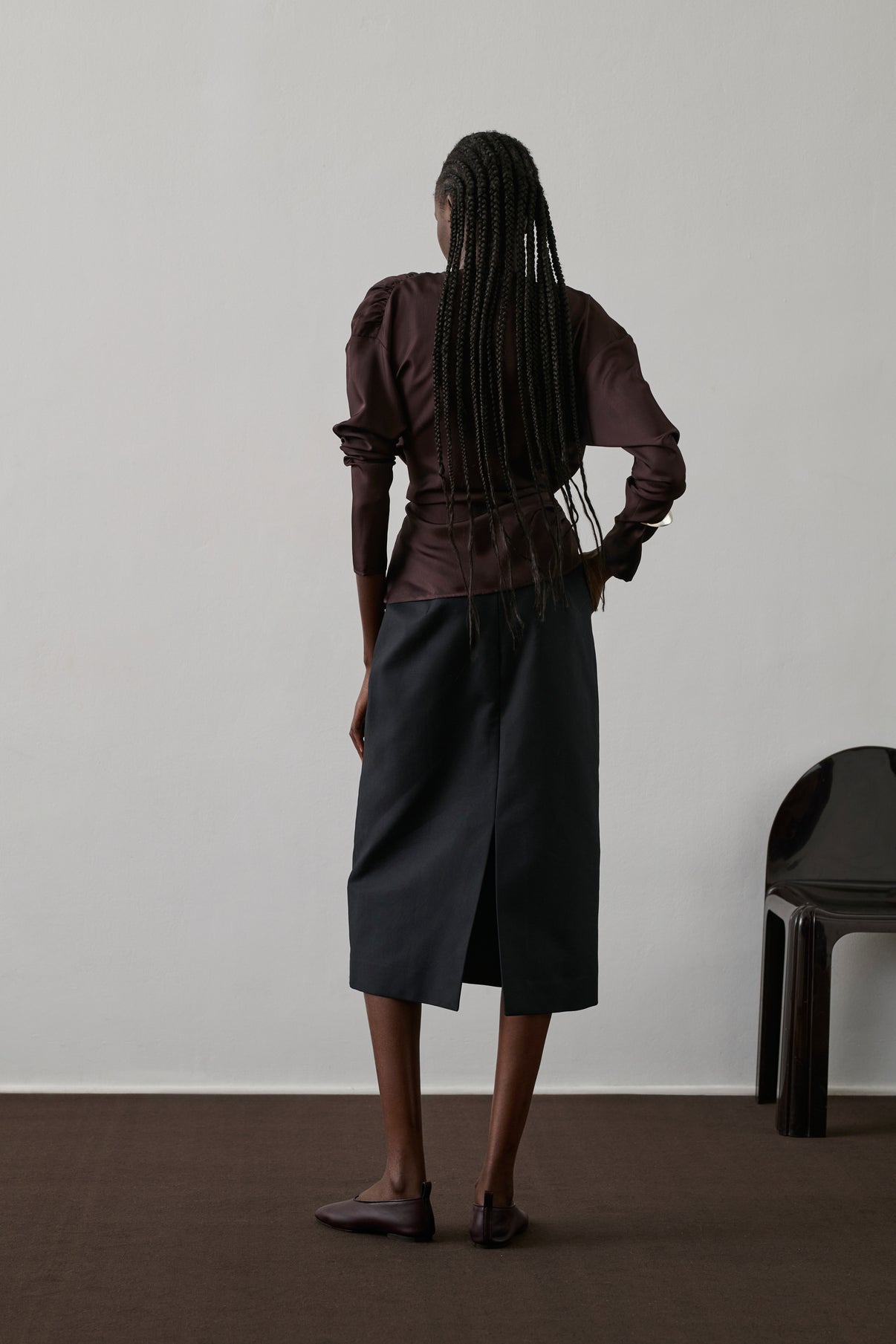 Blouse Fresia - Prune - Femme vue 4