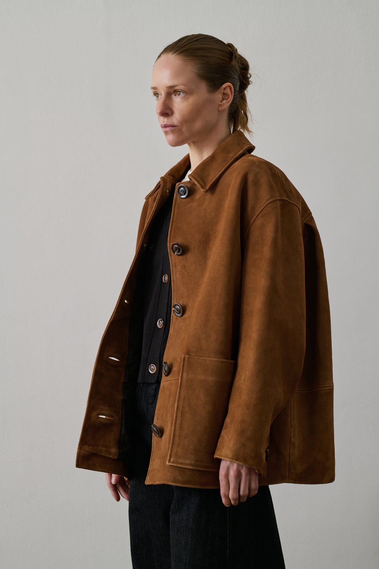 Veste Vincenzo - Naturel - Cuir - Femme vue 4