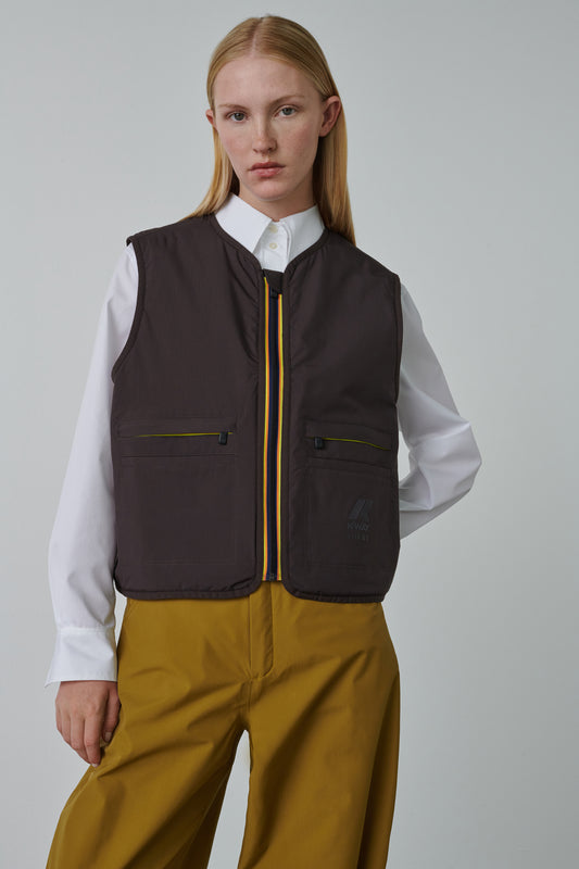 LARZAC SLEEVELESS WAISTCOAT