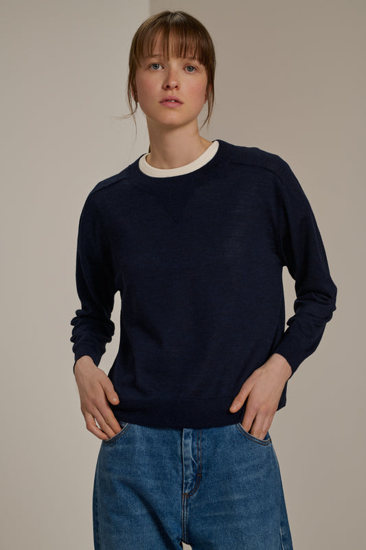 Pull Pio - Navy - Femme