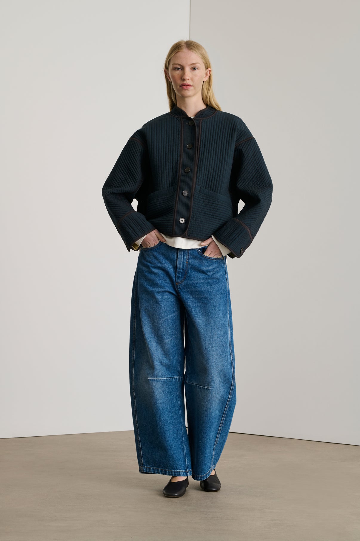 Veste Patchouli - Ardoise Foncée - Coton - Femme vue 1
