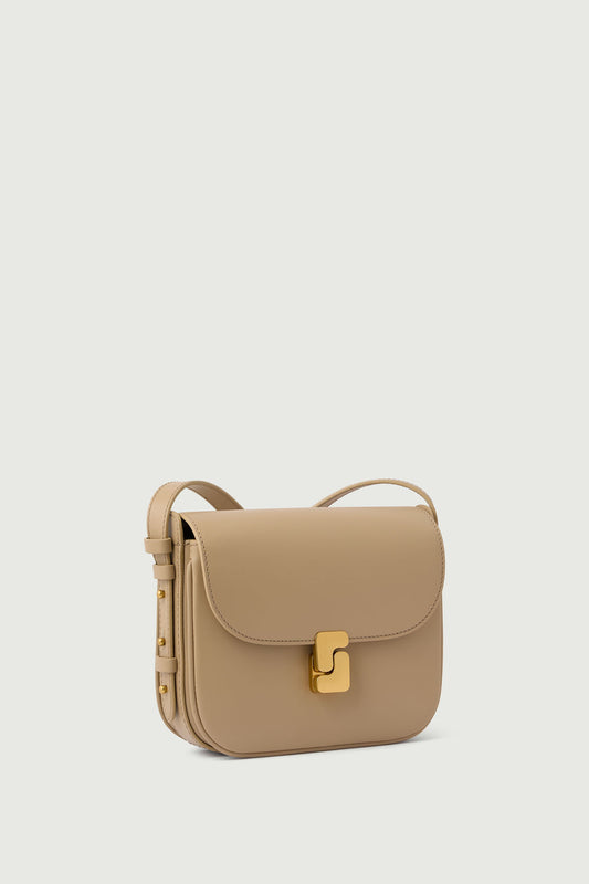 Sac Bellissima Mini - Sable - Cuir - Femme